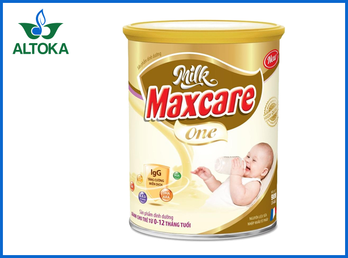 Milk Maxcare One - Bổ sung sữa non cho trẻ 0-12 tháng, tăng hệ miễn dịch phát triển não bộ và thị giác